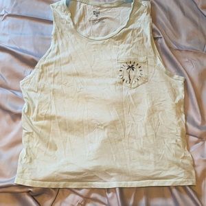 Billabong crop tank blue large
